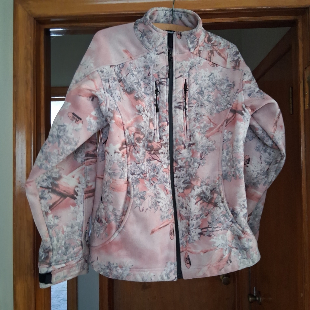 Women's Floral Pink Ski Jacket